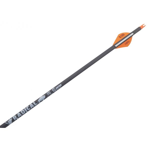 Стрела лучная карбоновая Centershot Radical 400, Blazer 2"